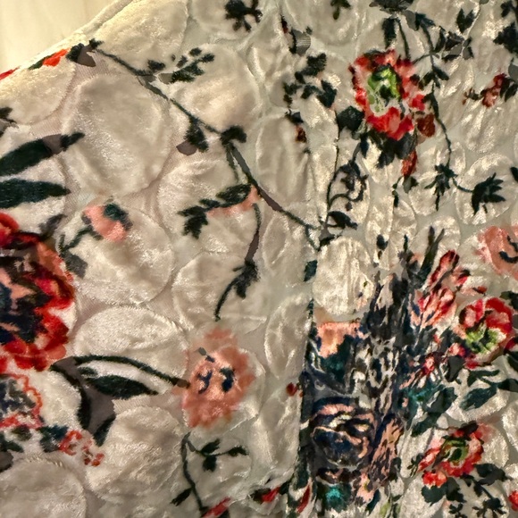 Maeve Umi wrap Multicolor Floral velvet silk blend Blouse - Picture 5 of 14